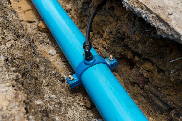 Water Line Service in Huntersville