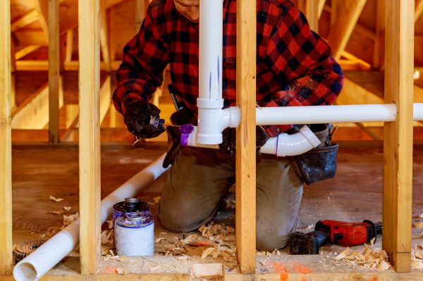 New Home Plumbing in Huntersville