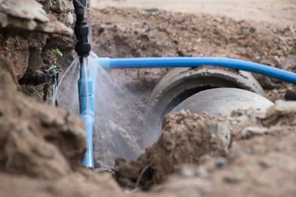 Water Line Leak Repair in Huntersville