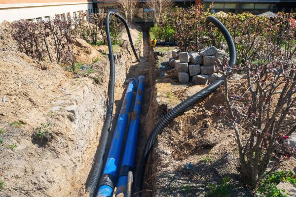 Drain Line Replacement in Huntersville