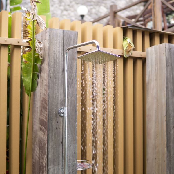Cost of Outdoor Shower Plumbing in Huntersville