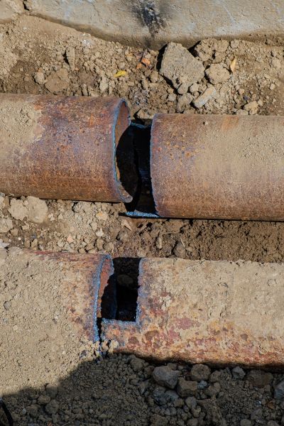 Corroded Pipe Repair in Huntersville