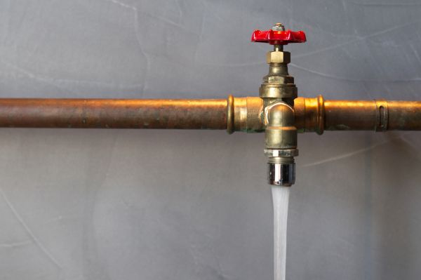 Copper Water Line Installation in Huntersville