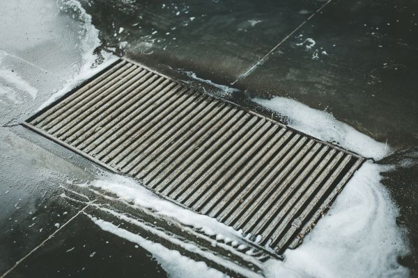Garage Drainage Installation in Huntersville