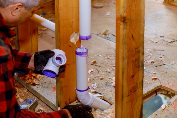 Building Plumbing Installation in Huntersville